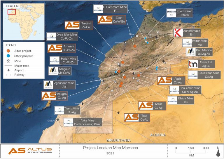 شركة بريطانية تفوز بتراخيص للتنقيب عن الفضة والنحاس في المغرب