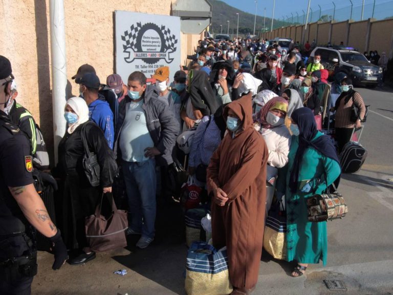 سبتة: 200 مغربي عالق مسجل على قائمة الراغبين في العودة إلى ديارهم‎