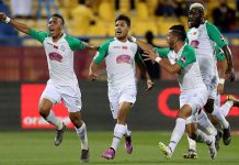 كأس الكاف : الرجاء البيضاوي في دور الربع بعد تغلبه على مضيفه بيراميدز المصري كأس الكاف : الرجاء البيضاوي في دور الربع بعد تغلبه على مضيفه بيراميدز المصري