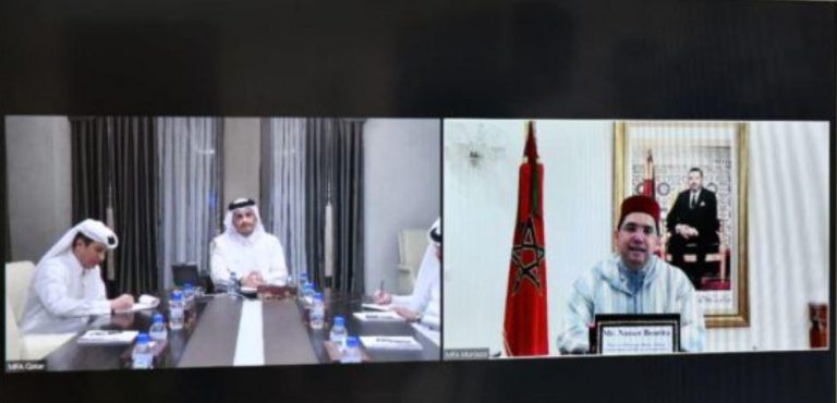 بوريطة يتباحث مع نظيره القطري