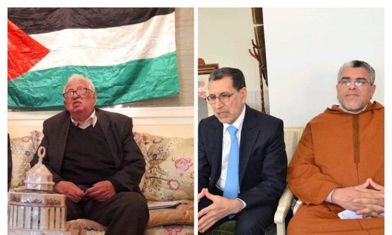 بعد واقعة “تعنيفه” .. العثماني والرميد في بيت النقيب بنعمرو !