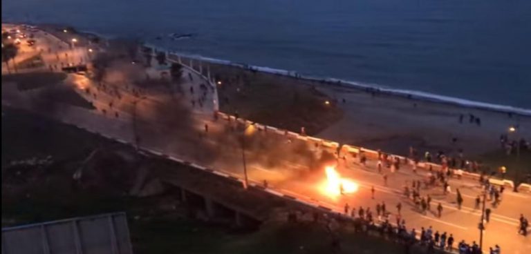 الفنيدق: اشتباكات بين الأمن وراغبين في الهجرة