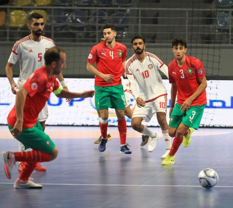 كأس العرب لكرة الصالات... المنتخب المغربي يحقق فوزا عريضا على منتخب الإمارات 5-1