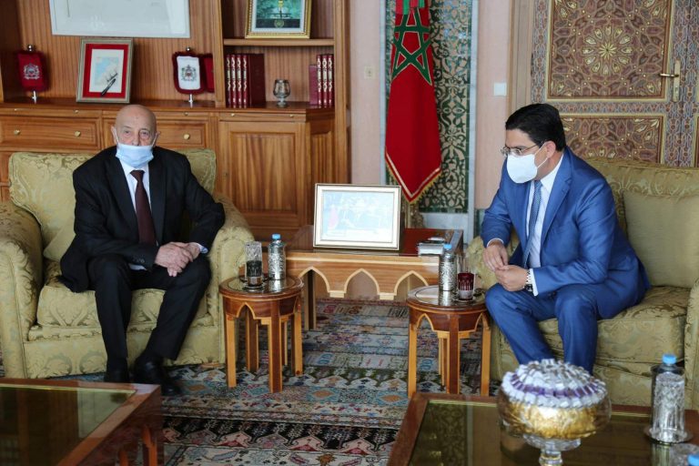 ناصر بوريطة يستقبل رئيس البرلمان الليبي