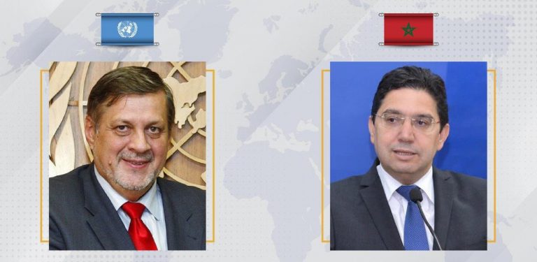 بوريطة يتباحث مع المبعوث الخاص للأمين العام للأمم المتحدة إلى ليبيا حول مؤتمر برلين 2