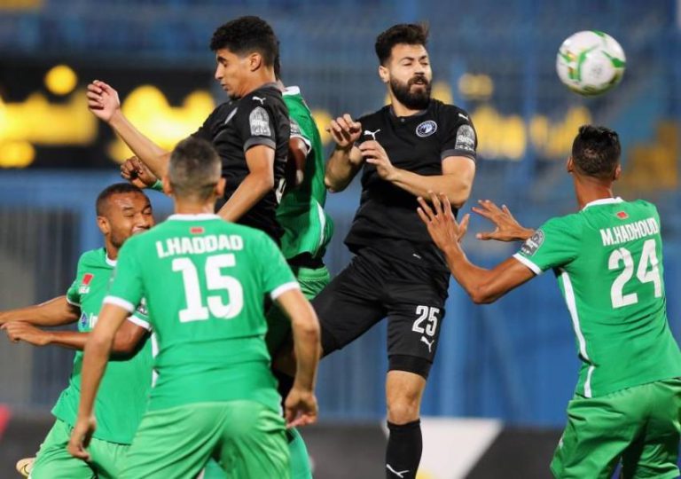 كأس الكونفدرالية لكرة القدم: الرجاء البيضاوي يتعادل مع بيراميدز المصري