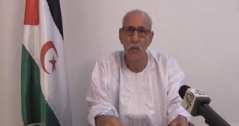 بعد غياب طويل..زعيم البوليساريو يلقي خطابا من الجزائر