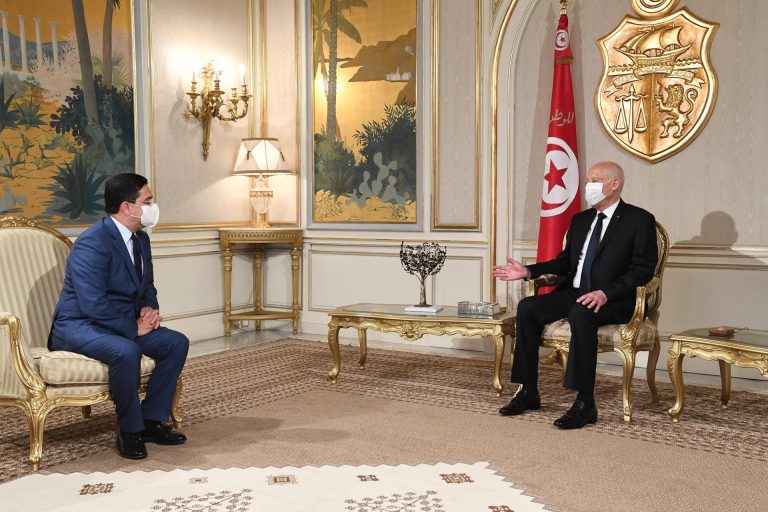 بوريطة يبلغ الرئيس التونسي رسالة شفوية من الملك محمد السادس