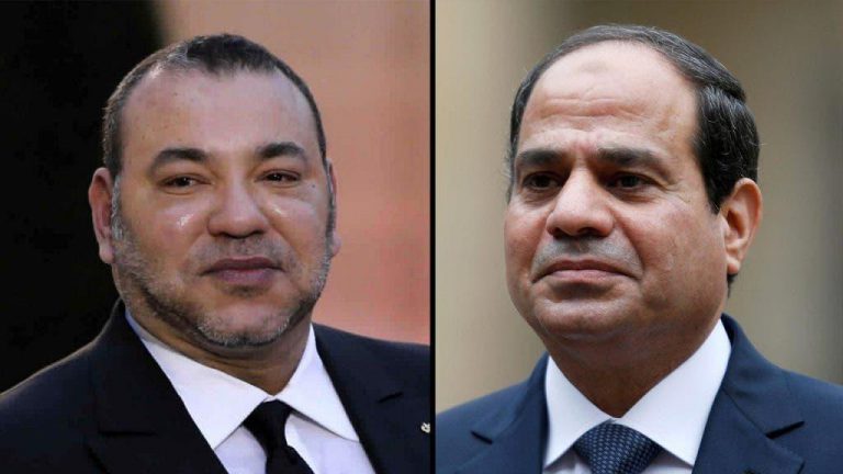 السيسي ل”الملك”: نتطلع لتقوية روابط الأخوة والتعاون بين بلدينا