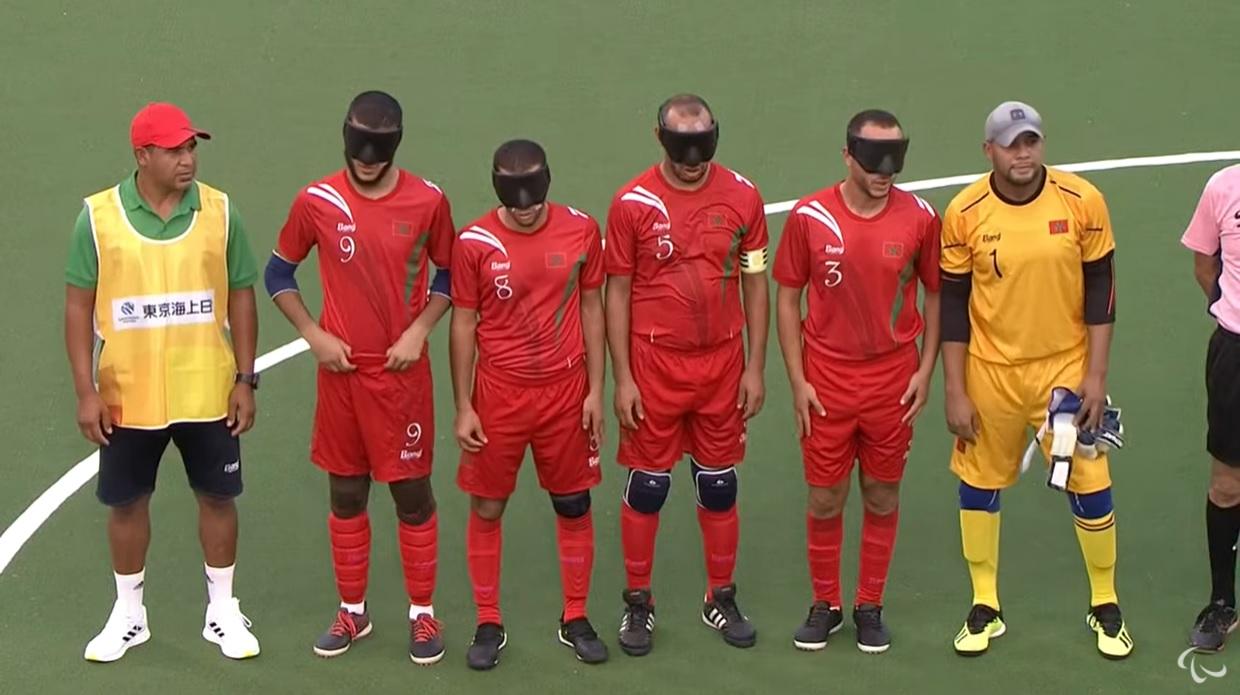الألعاب الأولمبية البارالمبية : المنتخب المغربي لكرة القدم الخماسية للمكفوفين ينهزم بصعوبة أمام نظيره البرازيلي في دور النصف الألعاب الأولمبية البارالمبية : المنتخب المغربي لكرة القدم الخماسية للمكفوفين ينهزم بصعوبة أمام نظيره البرازيلي في دور النصف