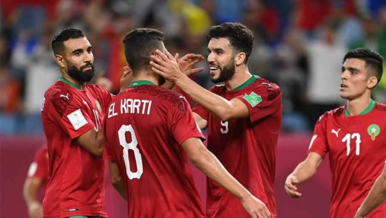 كأس العرب 2021: المنتخب المغربي يكتسح المنتخب الأردني برباعية