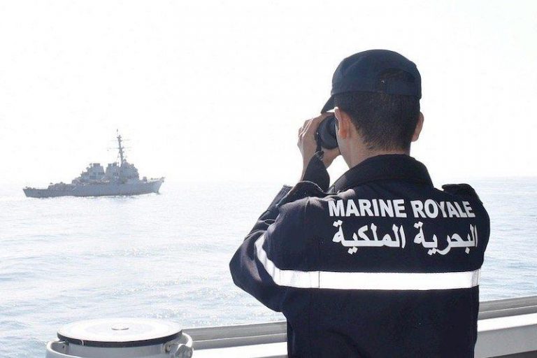 البحرية الملكية تقدم المساعدة لـ 22 مرشحا للهجرة غير النظامية