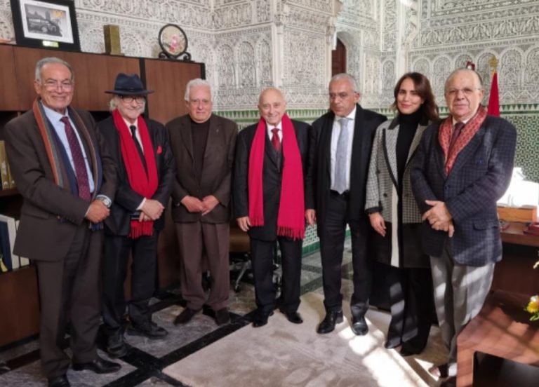 رئيس مجلس جهة الدار البيضاء-سطات يستقبل مكتب دائرة الصداقة المغرب-إسرائيل