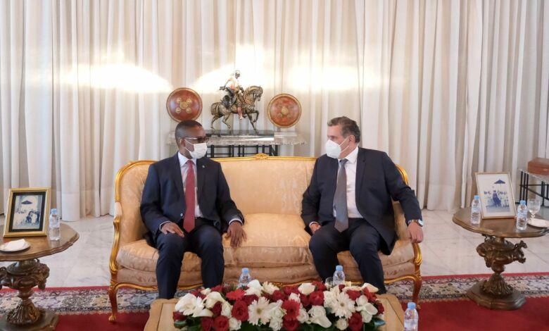 الوزير الأول الموريتاني يحل بالمغرب لترؤس اللجنة العليا المشتركة المغربية - الموريتانية إلى جانب رئيس الحكومة الوزير الأول الموريتاني يحل بالمغرب لترؤس اللجنة العليا المشتركة المغربية - الموريتانية إلى جانب رئيس الحكومة