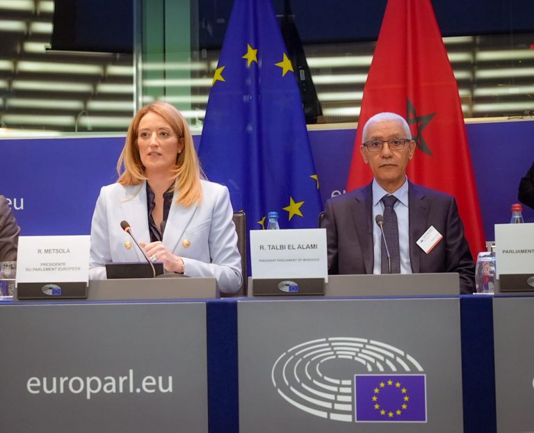 وفد برلماني برئاسة الطالبي العلمي يقوم بزيارة عمل للبرلمان الأوروبي بستراسبورغ