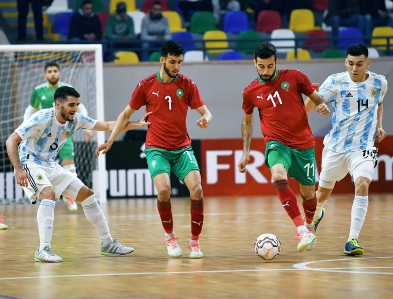 المنتخب المغربي لكرة القدم داخل القاعة يفوز على نظيره الأرجنتيني