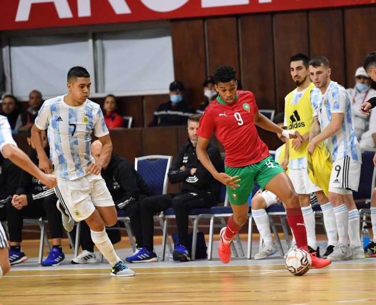 المنتخب المغربي لكرة القدم داخل القاعة يتعثر أمام نظيره الأرجنتيني