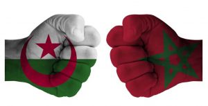 قبضات - علم الجزائر، علم المغرب