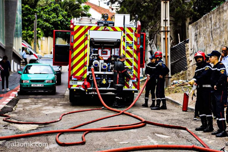 طنجة: حريق في معرض للسيارات