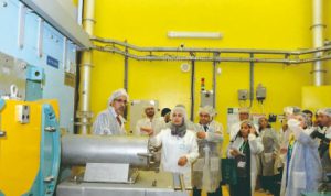 داخل المركز الوطني للطاقة والعلوم والتقنيات النووية بالمعمورة