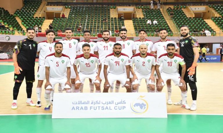 كأس العرب لكرة القدم داخل القاعة: المنتخب المغربي يكتسح نظيره الصومالي بحصة 16 مقابل لاشيء