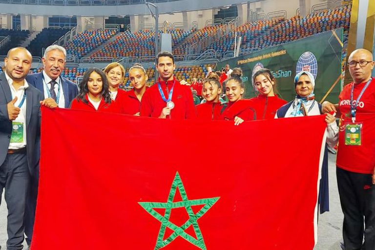 ست ميداليات منها ذهبية واحدة حصاد المشاركة المغربية في البطولة الإفريقية للجمباز الفني للكبار والناشئين بمصر