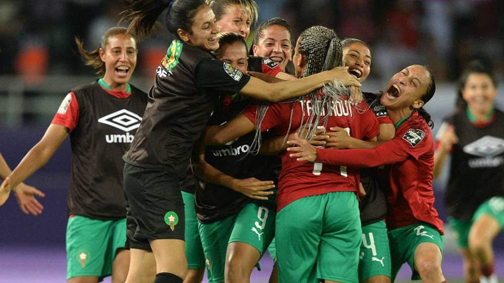 كأس أمم إفريقيا للسيدات : المنتخب المغربي يتأهل إلى نصف النهائي عقب فوزه على نظيره البوتسواني وينتزع تذكرة العبور الى مونديال 2023 كأس أمم إفريقيا للسيدات : المنتخب المغربي يتأهل إلى نصف النهائي عقب فوزه على نظيره البوتسواني وينتزع تذكرة العبور الى مونديال 2023