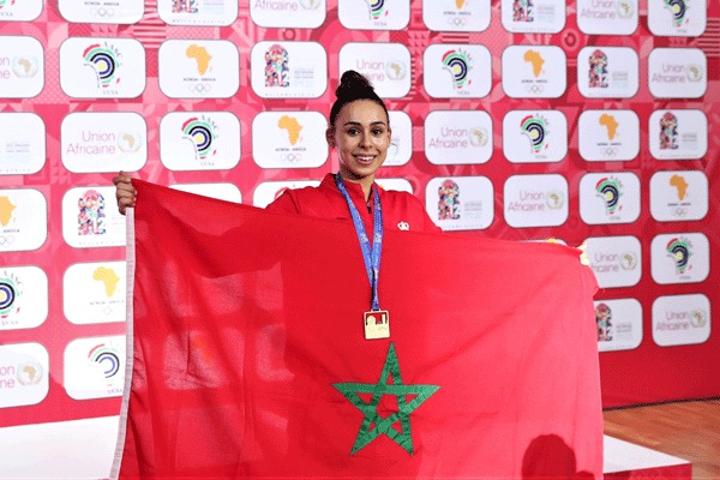 الجائزة الكبرى للتايكواندو باريس 2022: المغربية ندى لعرج تحرز الميدالية البرونزية لوزن أقل من 57 كلغ الجائزة الكبرى للتايكواندو باريس 2022: المغربية ندى لعرج تحرز الميدالية البرونزية لوزن أقل من 57 كلغ
