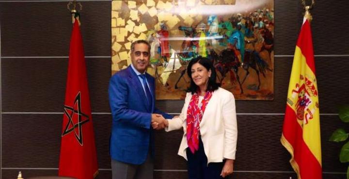 بالصور: حموشي يستقبل كاتبة الدولة ومديرة المركز الوطني للاستخبارات الإسبانية بالصور: حموشي يستقبل كاتبة الدولة ومديرة المركز الوطني للاستخبارات الإسبانية