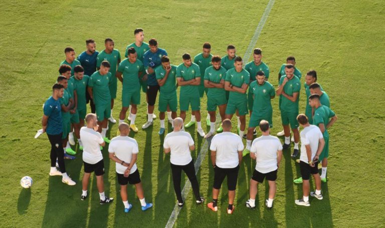 المنتخب الوطني يخوض أول حصة تدريبية قبل وديتي الشيلي والبارغواي