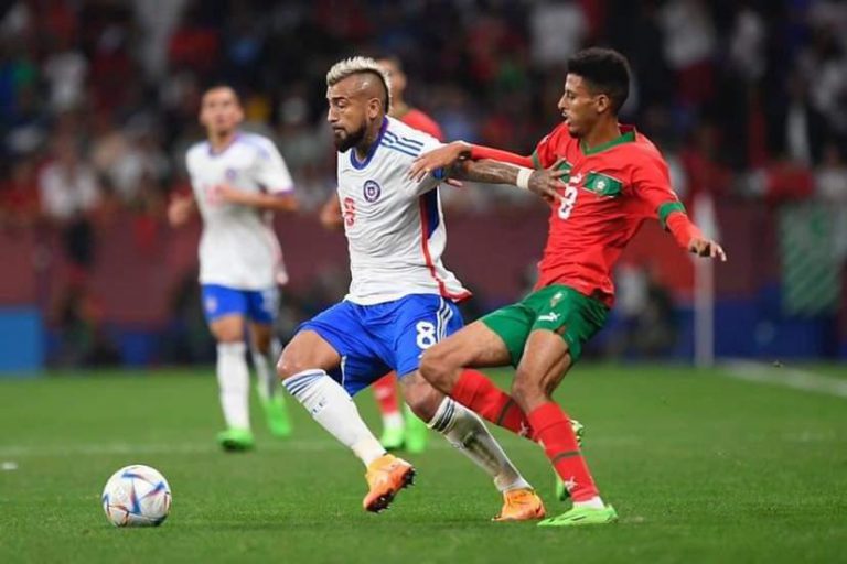 في أول مباراة للركراكي.. المنتخب الوطني يفوز على منتخب الشيلي