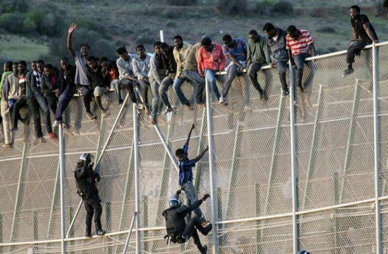 وجدة: توقيف شخصين من دول إفريقيا جنوب الصحراء للاشتباه في تورطهما في التحضير لعملية للهجرة غير النظامية عن طريق تسلق السياج بين الناظور ومليلية