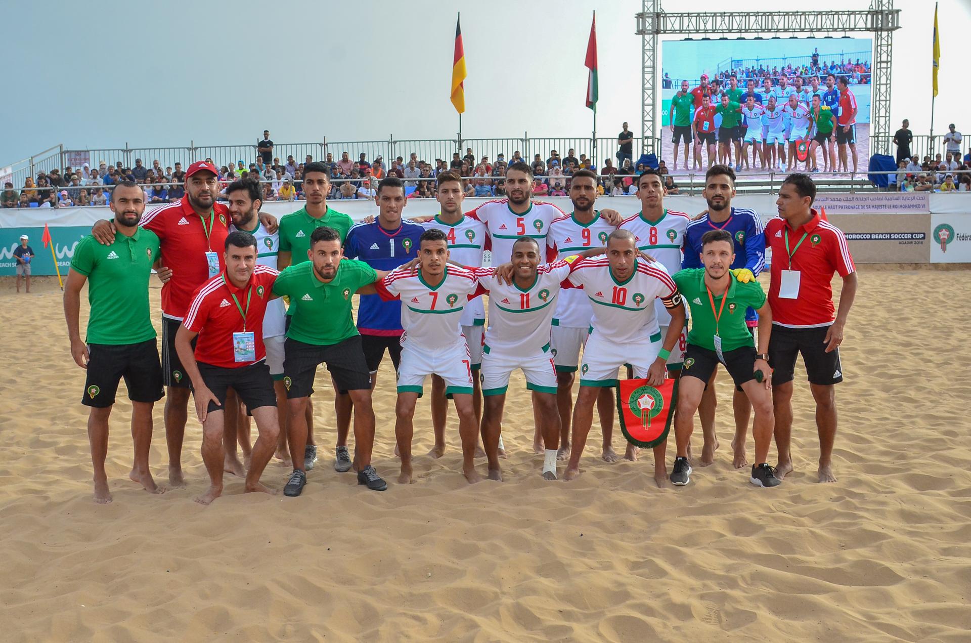كأس إفريقيا للأمم لكرة القدم الشاطئية : إقصاء المنتخب المغربي من نصف النهاية عقب انهزامه أمام نظيره المصري كأس إفريقيا للأمم لكرة القدم الشاطئية : إقصاء المنتخب المغربي من نصف النهاية عقب انهزامه أمام نظيره المصري