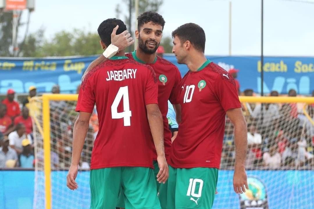 كأس إفريقيا للأمم لكرة القدم الشاطئية: المنتخب المغربي يحرز الميدالية البرونزية بفوزه على نظيره الموزمبيقي كأس إفريقيا للأمم لكرة القدم الشاطئية: المنتخب المغربي يحرز الميدالية البرونزية بفوزه على نظيره الموزمبيقي