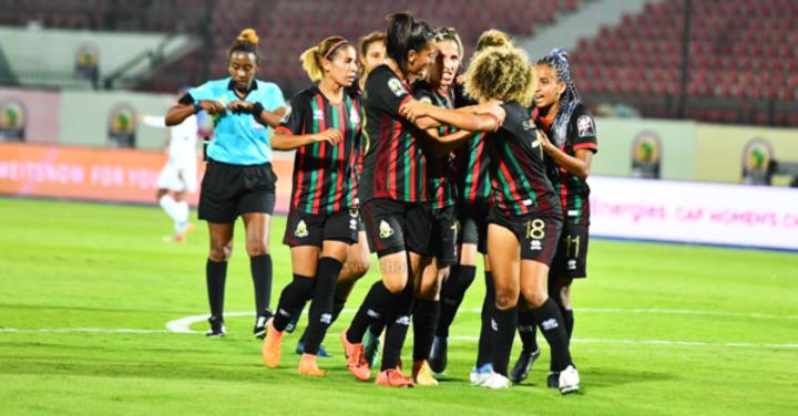 دوري أبطال إفريقيا للسيدات : فريق الجيش الملكي يتأهل إلى نصف النهائي عقب فوزه على غرين بافالوز الزامبي دوري أبطال إفريقيا للسيدات : فريق الجيش الملكي يتأهل إلى نصف النهائي عقب فوزه على غرين بافالوز الزامبي