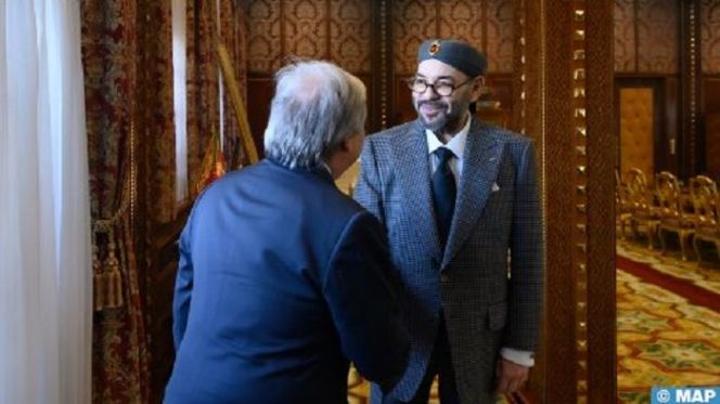 الملك يستقبل الأمين العام للأمم المتحدة أنطونيو غوتيريش بالرباط الملك يستقبل الأمين العام للأمم المتحدة أنطونيو غوتيريش بالرباط