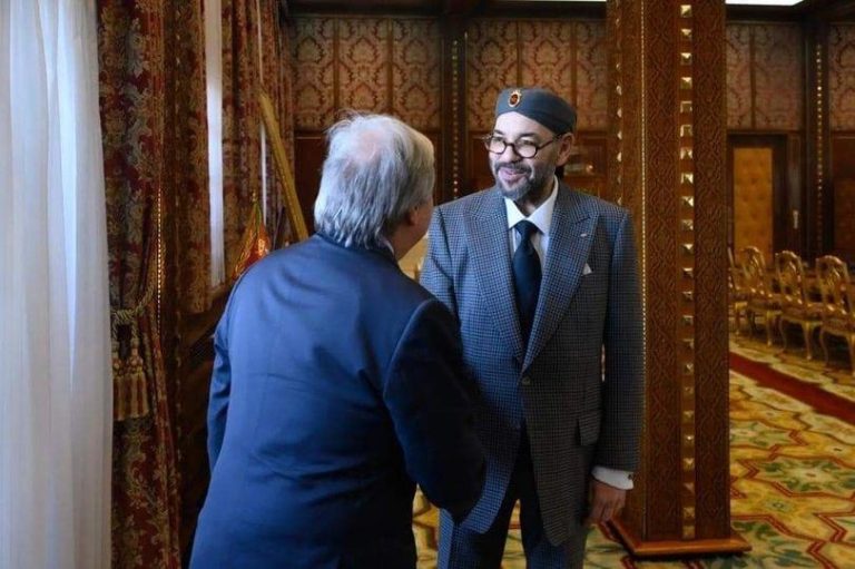 الملك محمد السادس يؤكد لغوتيريس موقف المغرب الثابت بخصوص قضية الصحراء