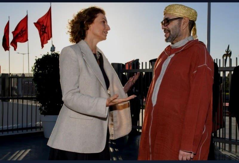 الملك يشيد بجودة الشراكة بين اليونسكو والمغرب الملك يشيد بجودة الشراكة بين اليونسكو والمغرب