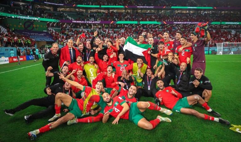 كأس العالم 2022: بسبب العلم الفلسطيني.. صحيفة ألمانية تتهم المنتخب المغربي بمعاداة السامية !