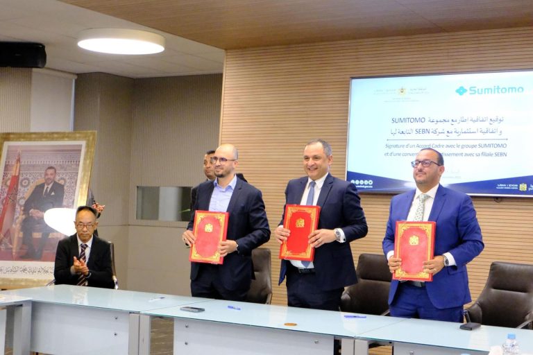 الرباط: توقيع اتفاقية مع مجموعة سوميتومو اليابانية لإنجاز 9 مشاريع جديدة