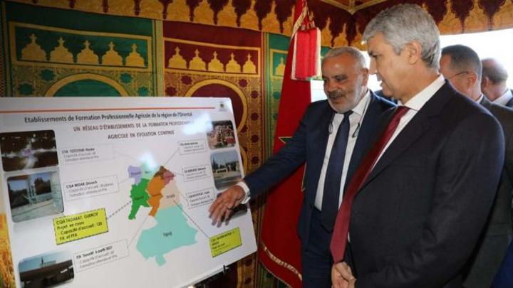 بالفيديو: وزير الفلاحة يتفقد مشاريع ببركان ويترأس حفل تخرج التقنيين الفلاحيين بالفيديو: وزير الفلاحة يتفقد مشاريع ببركان ويترأس حفل تخرج التقنيين الفلاحيين