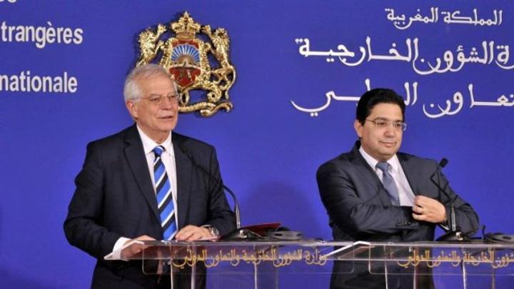 بالفيديو: تفاصيل الندوة المشتركة لمسؤول الشؤون الخارجية بالاتحاد الأوروبي وبوريطة بالفيديو: تفاصيل الندوة المشتركة لمسؤول الشؤون الخارجية بالاتحاد الأوروبي وبوريطة