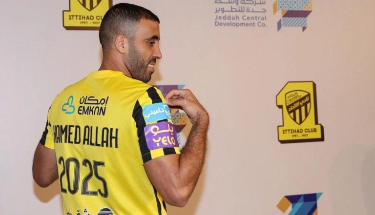 الاتحاد السعودي يمدد عقد المغربي حمدالله
