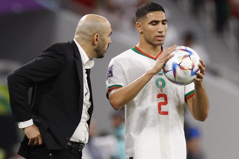بعد اتهامه بالاغتصاب.. وليد الركراكي يدعم أشرف حكيمي