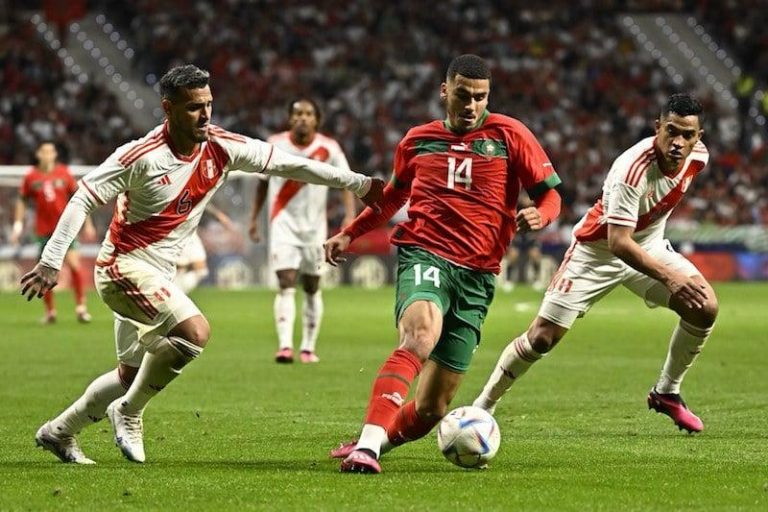 المنتخب المغربي يتعادل سلبيا مع المنتخب البيروفي