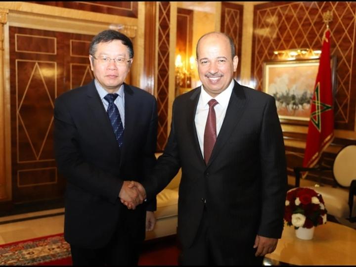 رئيس مجلس المستشارين يستقبل السفير الصيني بالرباط رئيس مجلس المستشارين يستقبل السفير الصيني بالرباط
