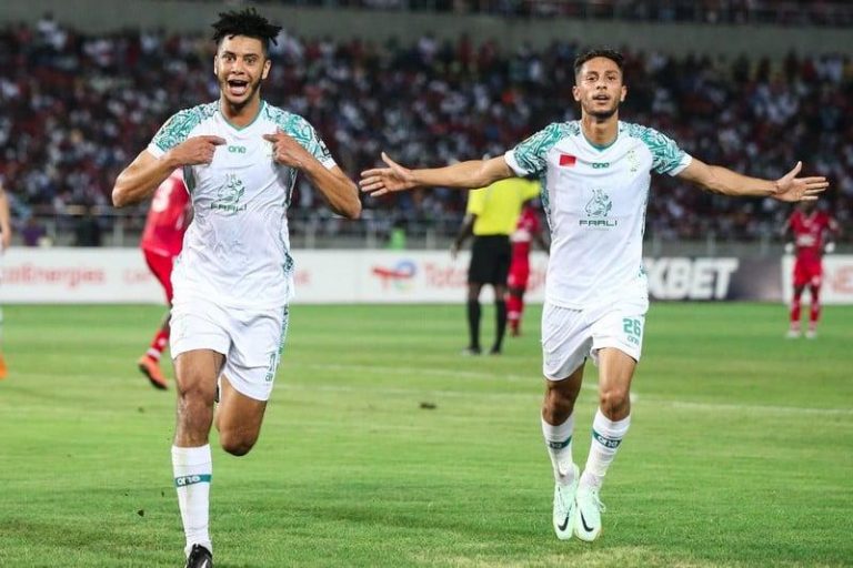دوري أبطال إفريقيا : الرجاء الرياضي يتفوق على ضيفه سيمبا التنزاني 3-1