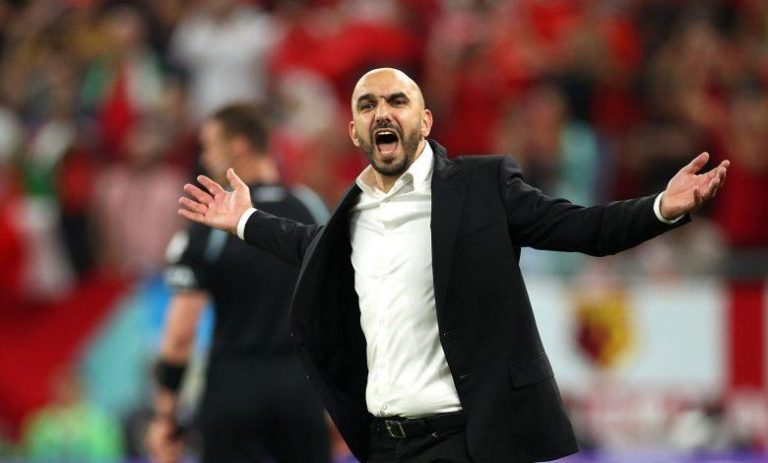 الركراكي: أطمح للتدريب في الدوري الإنجليزي الممتاز