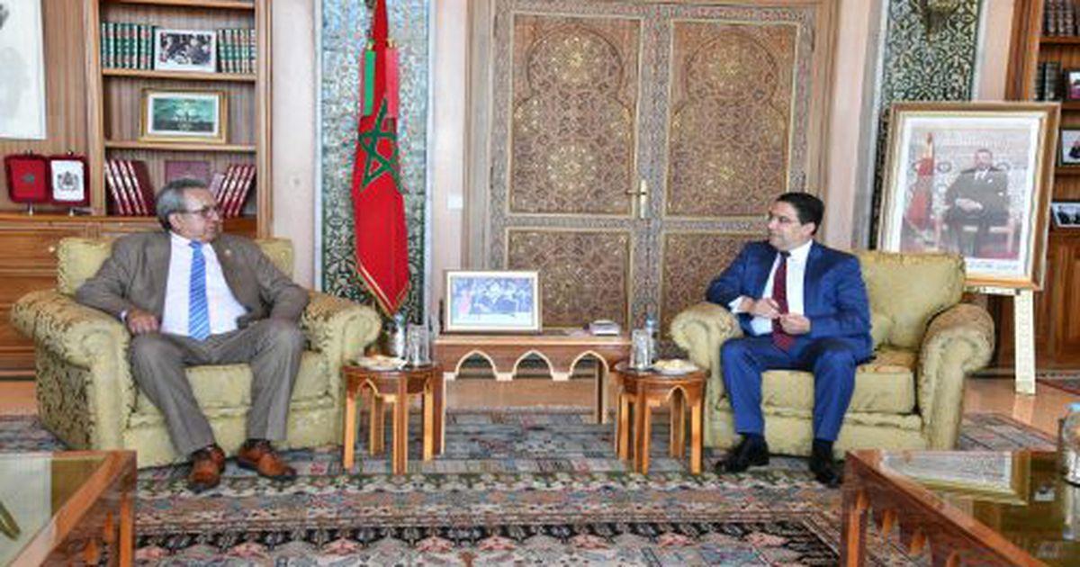 بوريطة يستقبل رئيس برلمان أمريكا الوسطى بوريطة يستقبل رئيس برلمان أمريكا الوسطى