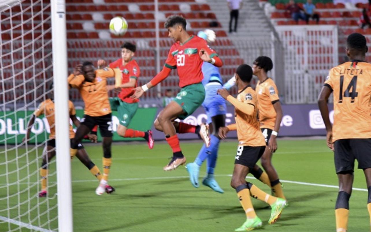 كأس إفريقيا للأمم لأقل من 17 سنة: المنتخب المغربي ينهزم أمام نظيره الزامبي ويواجه نظيره الجزائري في ربع النهاية كأس إفريقيا للأمم لأقل من 17 سنة: المنتخب المغربي ينهزم أمام نظيره الزامبي ويواجه نظيره الجزائري في ربع النهاية